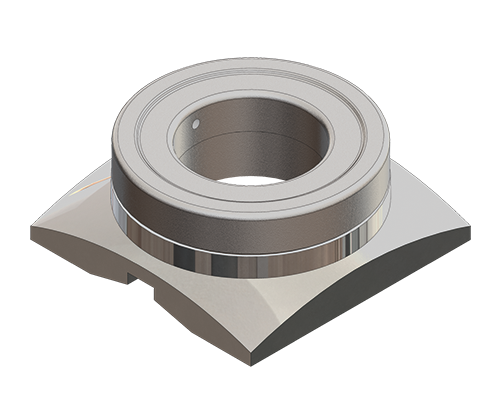 Oversized base for round 200mm